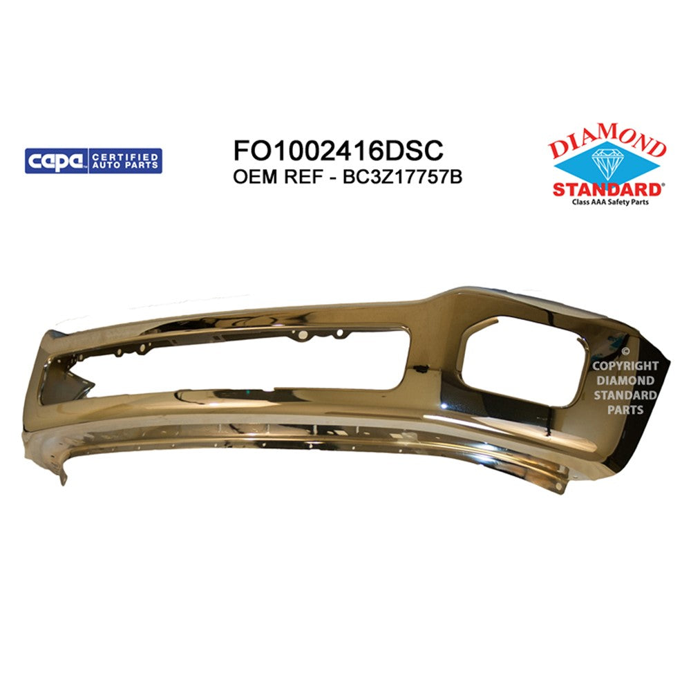 Front Bumper Face Bar 2011-2016 Ford F-250 Super Duty, F-350 Super Duty, F-450 Super Duty