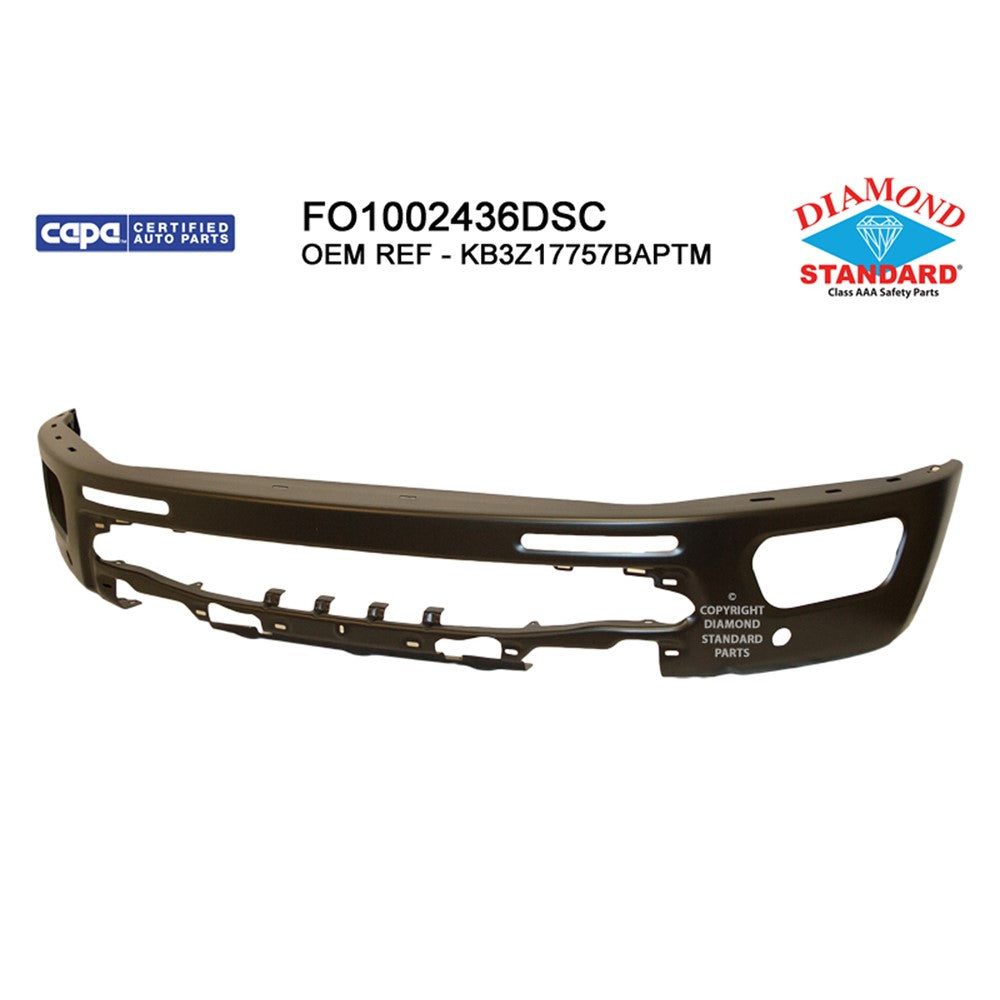 Front Bumper Face Bar 2019-2023 Ford Ranger
