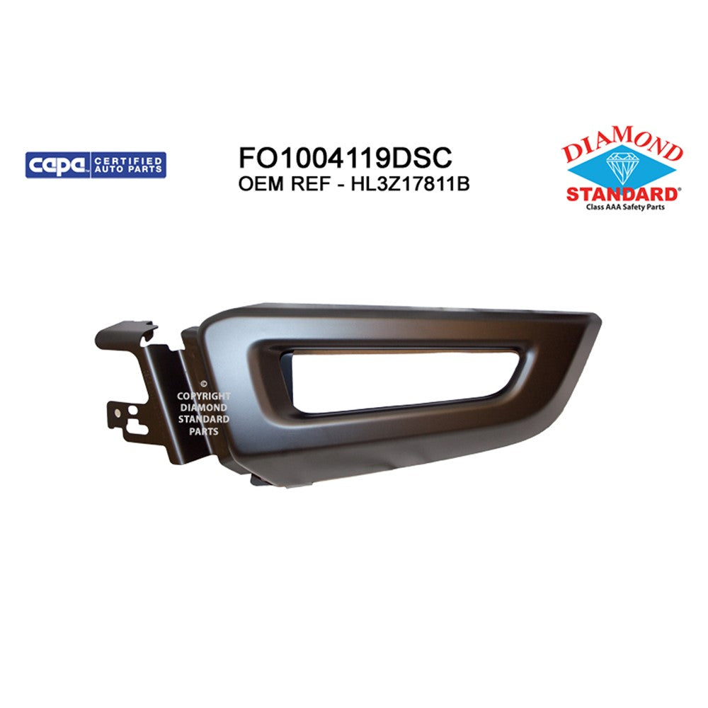 Front Left Front Driver Side Bumper End 2017-2020 Ford F-150