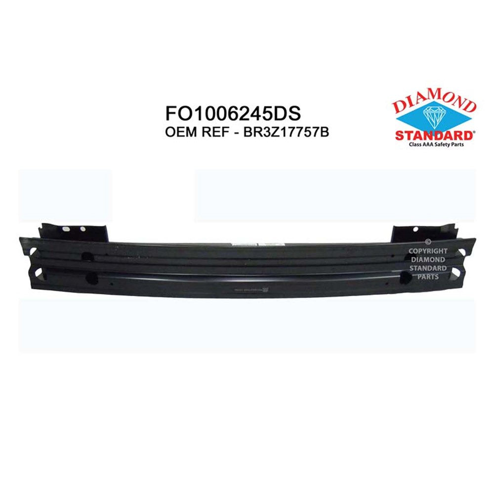 Front Bumper Impact Bar 2005-2014 Ford Mustang