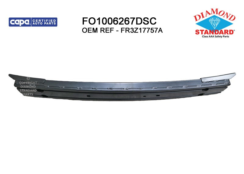 Front Bumper Impact Bar 2015-2025 Ford Mustang