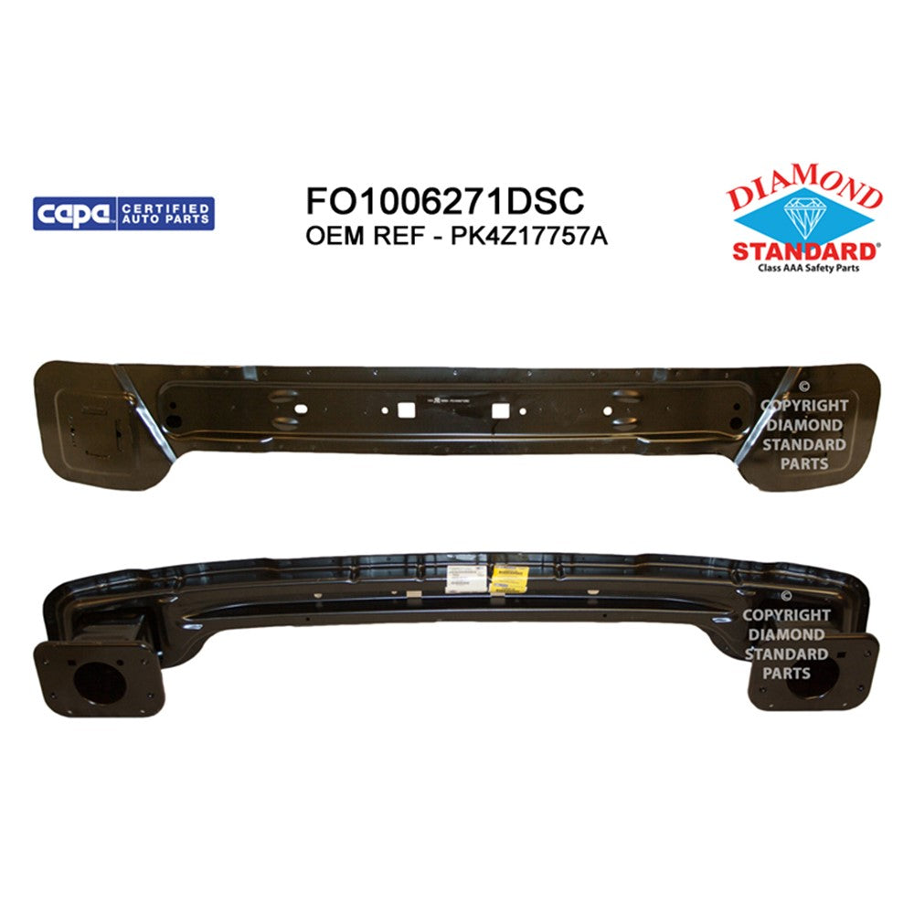 Front Bumper Impact Bar 2015-2024 Ford Transit-150, Transit-250, Transit-350, Transit-350 Hd, E-Transit