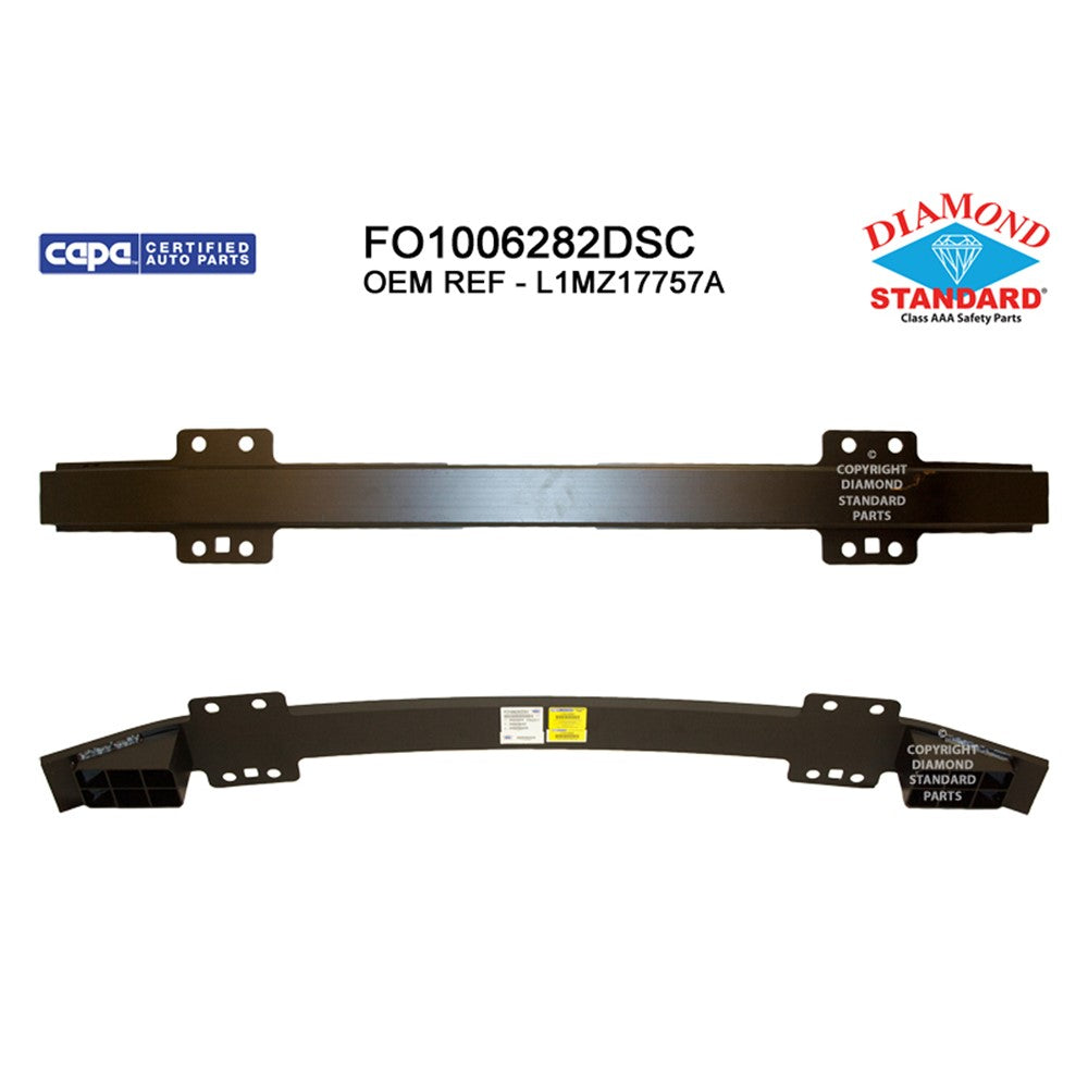 Front Bumper Impact Bar 2020-2024 Ford Explorer & Lincoln Aviator