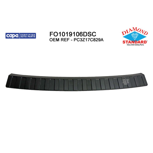 Front Bumper Step Pad 2023-2025 Ford F-250 Super Duty, F-350 Super Duty, F-450 Super Duty, F-550 Super Duty