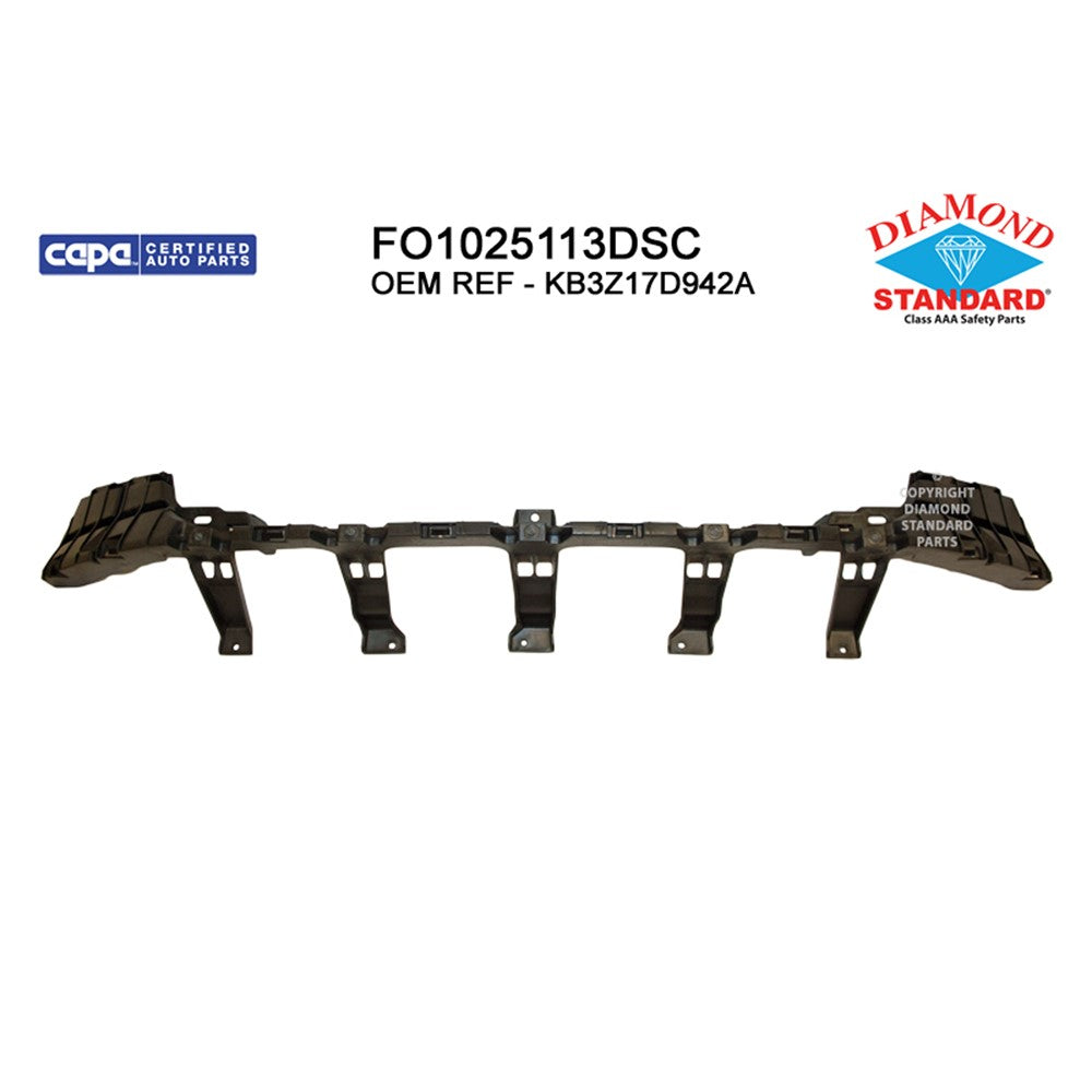 Front Upper Bumper Cover Support 2019-2023 Ford Ranger