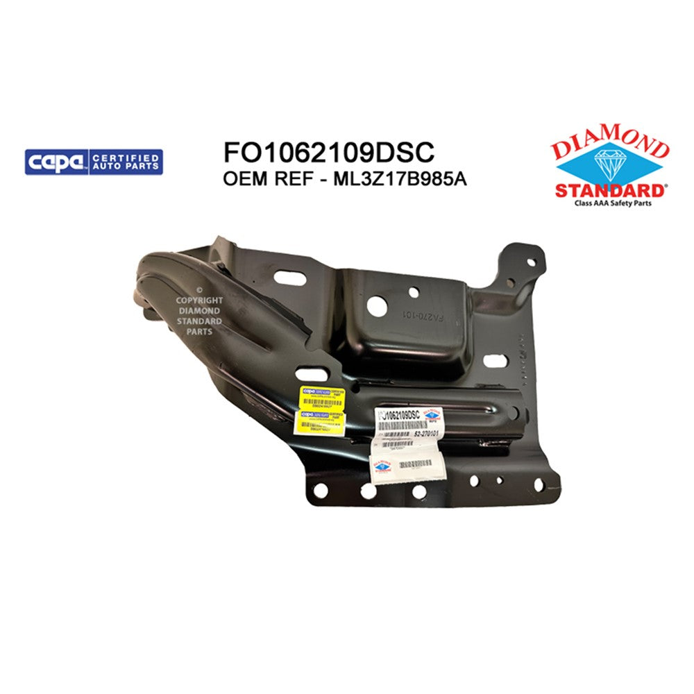 Front Left Front Driver Side Bumper Mounting Plate 2021-2023 Ford F-150