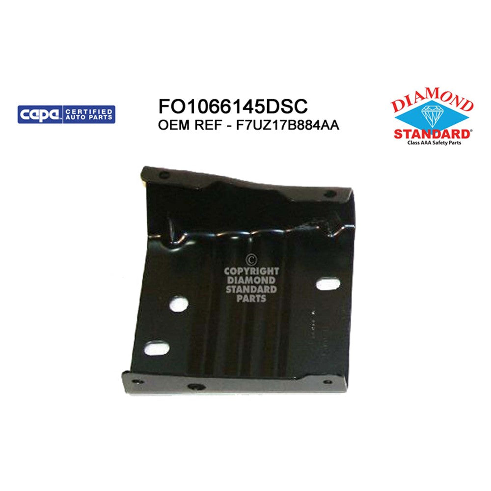 Front Left Driver Side Front Bumper Isolator Bracket 1992-2007 Ford Econoline Super Duty