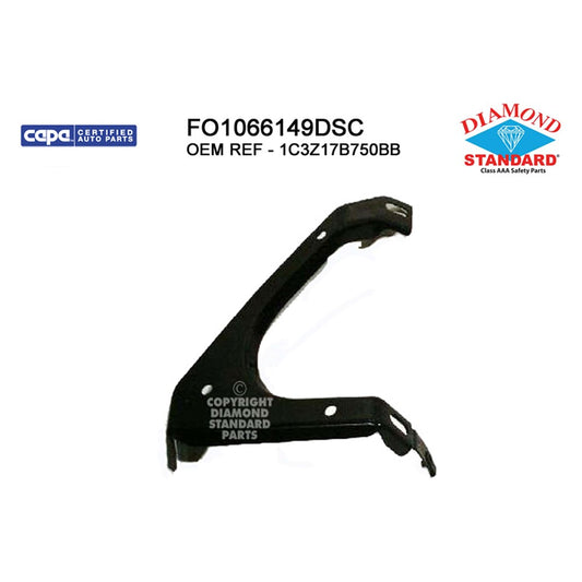 Front Left Front Driver Side Bumper Mounting Bracket 2002-2004 Ford Excursion, F-250 Super Duty, F-350 Super Duty