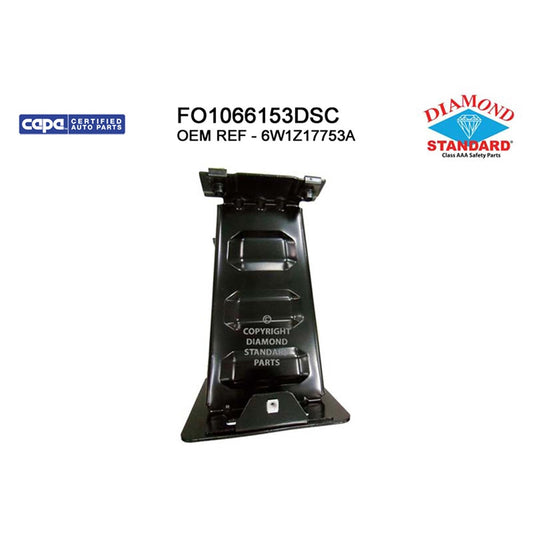 Front Left Front Driver Side Bumper Impact Bar Bracket 2003-2011 Ford Crown Victoria & Lincoln Town Car & Mercury Grand Marquis, Marauder