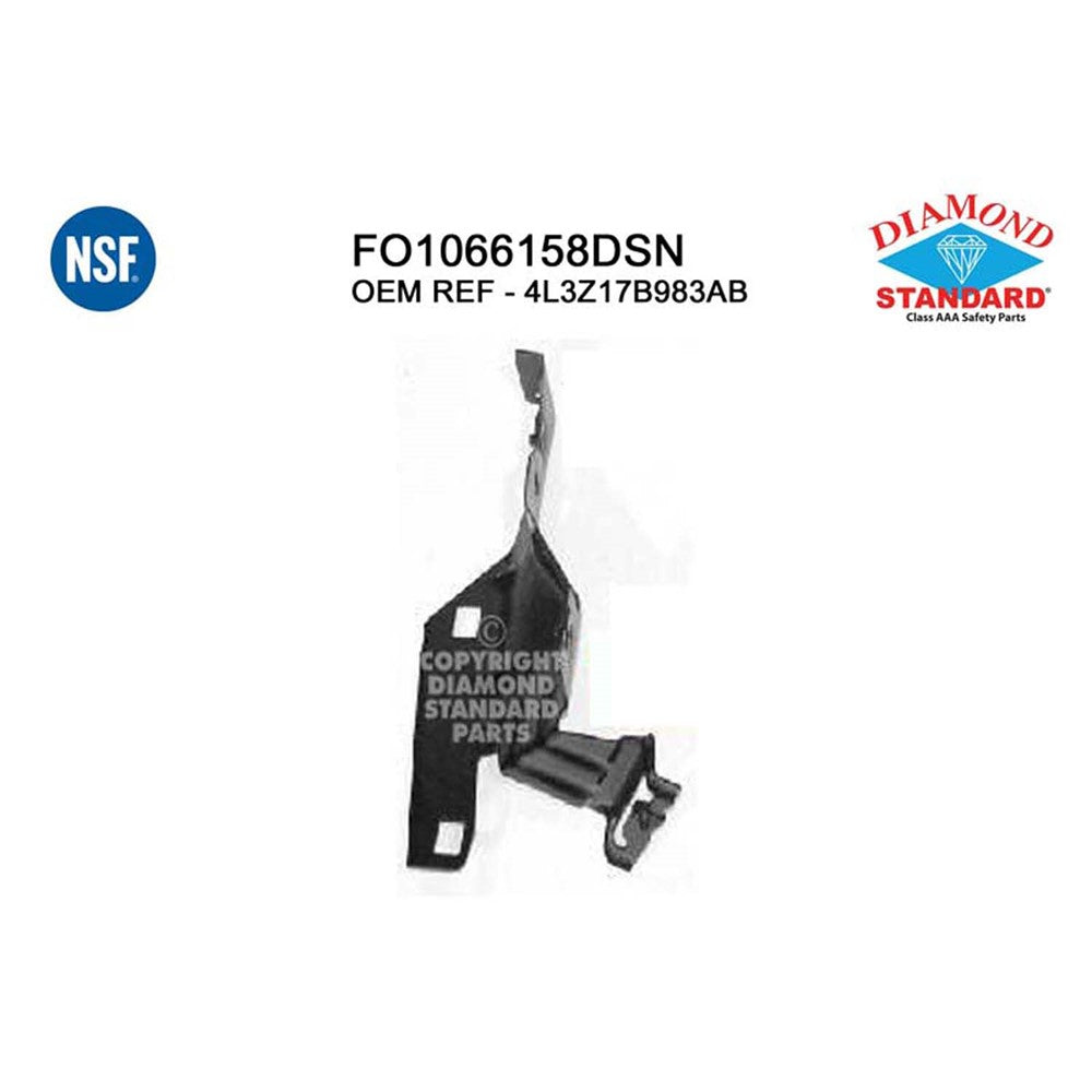 Front Left Front Driver Side Inner Bumper Mounting Bracket 2004-2008 Ford Pickup_ford_lightduty & Lincoln Mark Lt