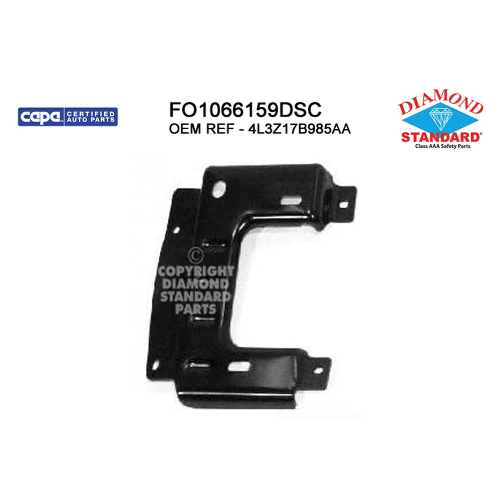 Front Left Front Driver Side Bumper Mounting Plate 2004-2006 Ford Pickup_ford_lightduty & Lincoln Mark Lt