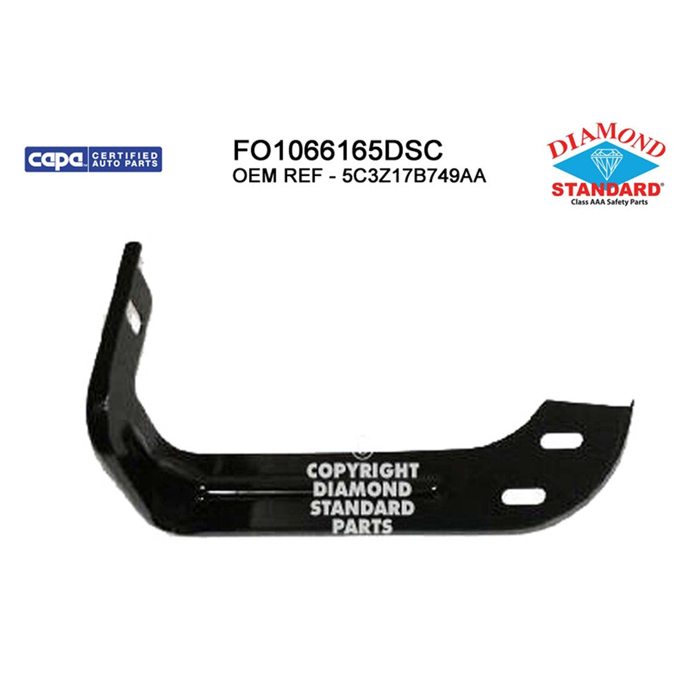 Front Left Front Driver Side Inner Bumper Mounting Bracket 2005-2007 Ford Excursion, F-250 Super Duty, F-350 Super Duty, F-450 Super Duty
