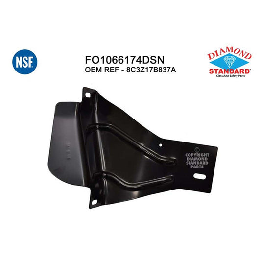 Factory Style Replacement Front Driver Side Outer Bumper Mounting Bracket for F-250 Super Duty