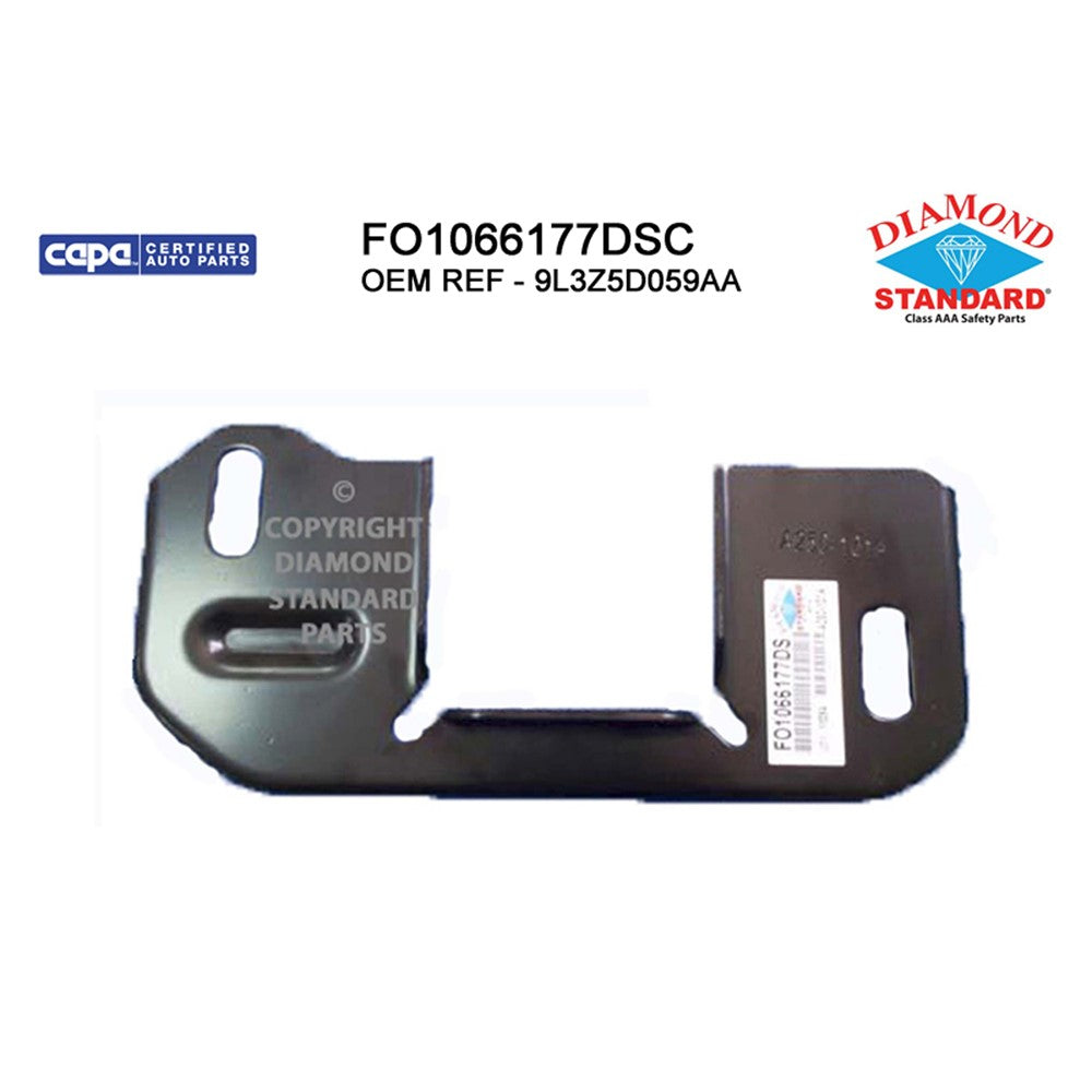 Front Left Front Driver Side Bumper Mounting Bracket 2009-2014 Ford Pickup_ford_lightduty, F-150