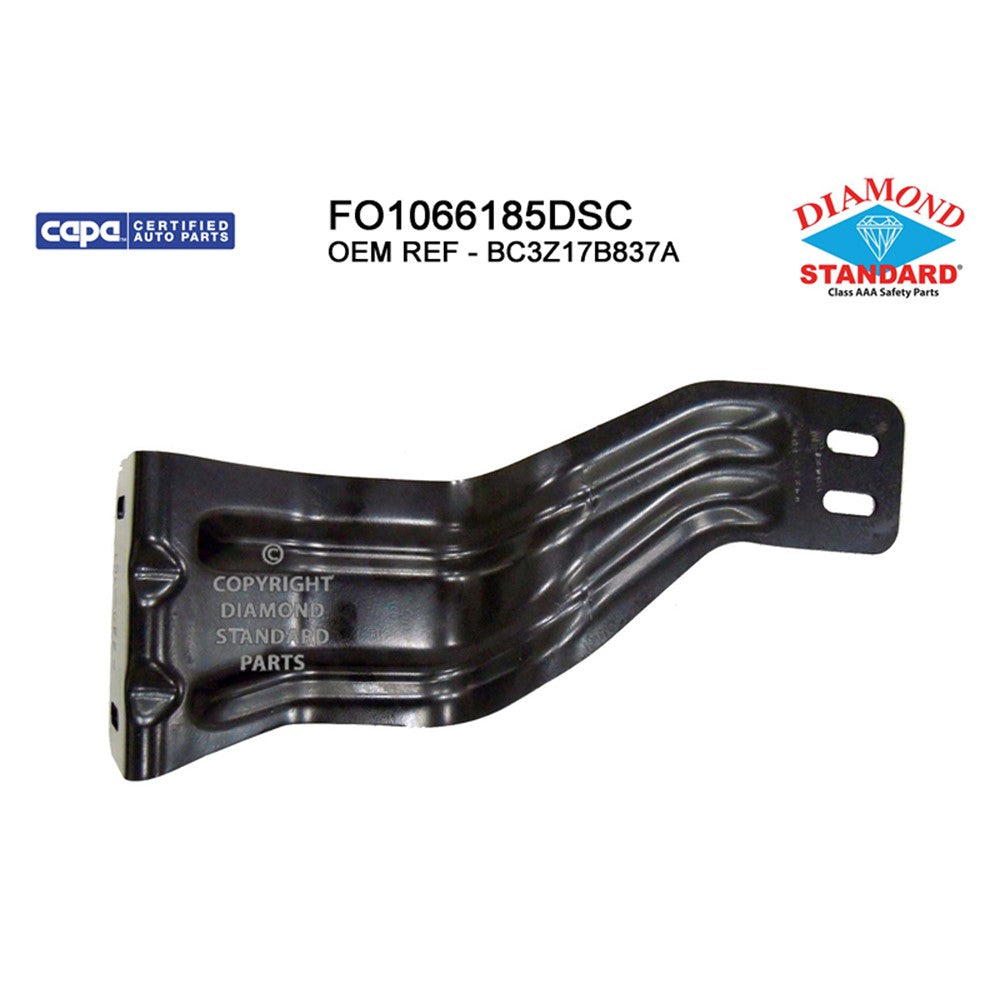 Front Left Front Driver Side Inner Bumper Mounting Bracket 2011-2016 Ford F-250 Super Duty, F-350 Super Duty, F-450 Super Duty