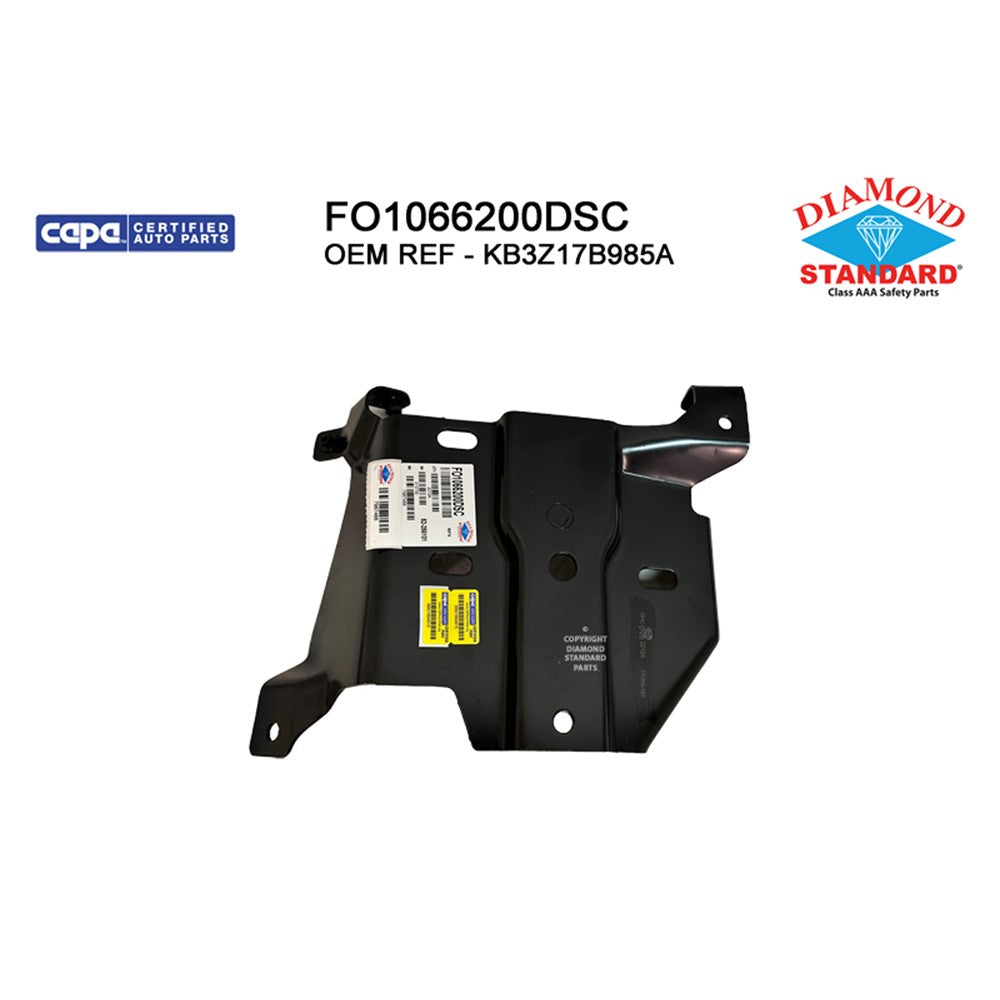 Front Left Front Driver Side Bumper Mounting Plate 2019-2023 Ford Ranger