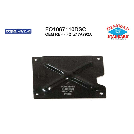 Front Right Front Passenger Side Outer Bumper Mounting Bracket [reinforcement Plate] 1992-1997 Ford Bronco, Pickup_ford_fullsize(-1996)