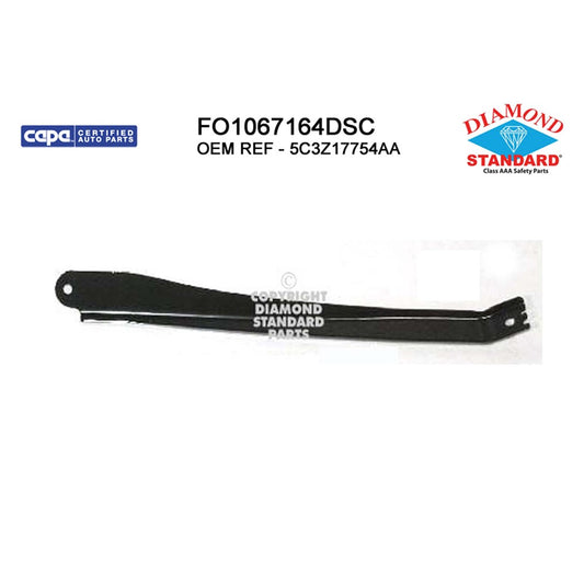Front Right Front Passenger Side Outer Bumper Mounting Bracket 2005-2007 Ford Excursion, F-250 Super Duty, F-350 Super Duty, F-450 Super Duty