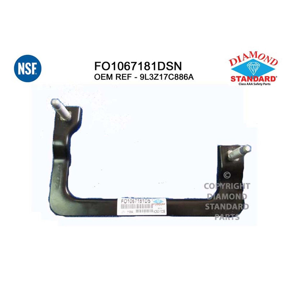 Front Right Passenger Side Front Bumper Mounting Bracket [stud Plate] 2009-2014 Ford Pickup_ford_lightduty, F-150