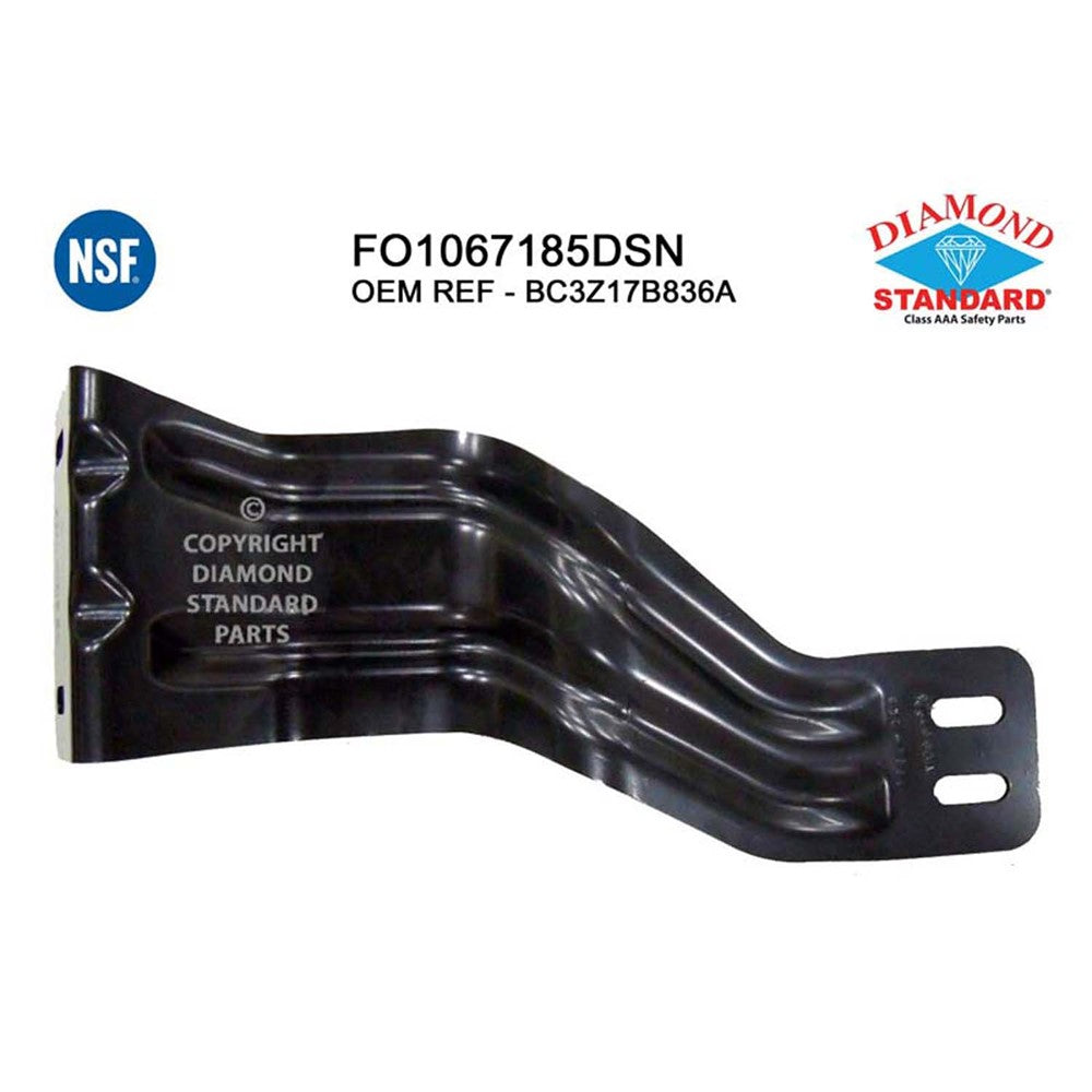 Front Right Passenger Side Front Bumper Inner Bracket 2011-2016 Ford F-250 Super Duty, F-350 Super Duty, F-450 Super Duty