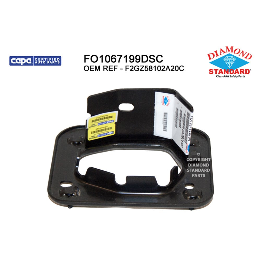 Front Right Front Passenger Side Bumper Impact Bar Bracket 2015-2024 Ford Edge & Lincoln Mkx, Nautilus