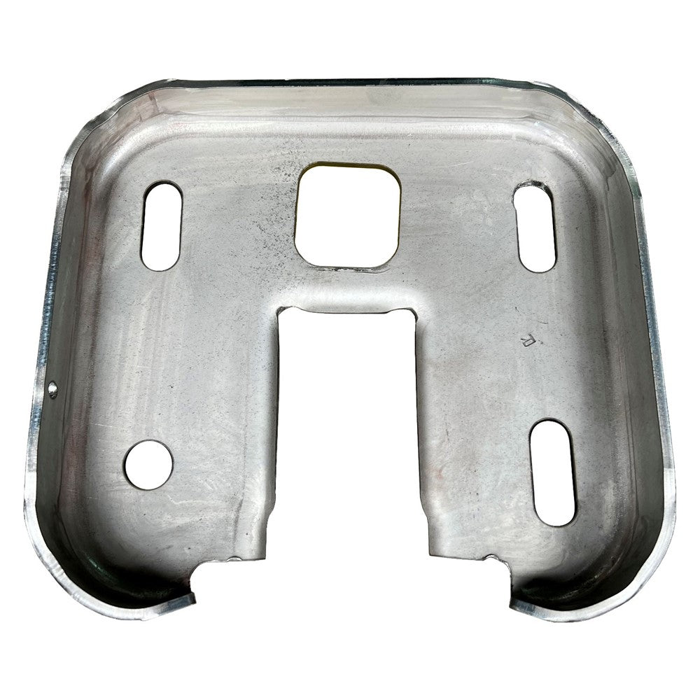 Front Right Front Passenger Side Bumper Mounting Bracket [rail End Mount Plate] Made Of Steel 2019-2023 Ford Ranger