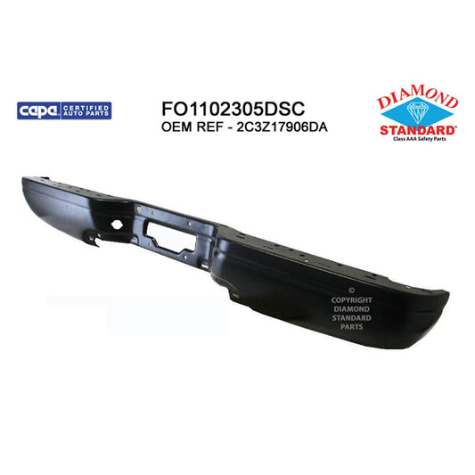 Rear Step Bumper Face Bar 1997-2007 Ford Pickup_ford_lightduty, F-250 Super Duty, F-350 Super Duty, F-450 Super Duty, Pickup_ford_heritage