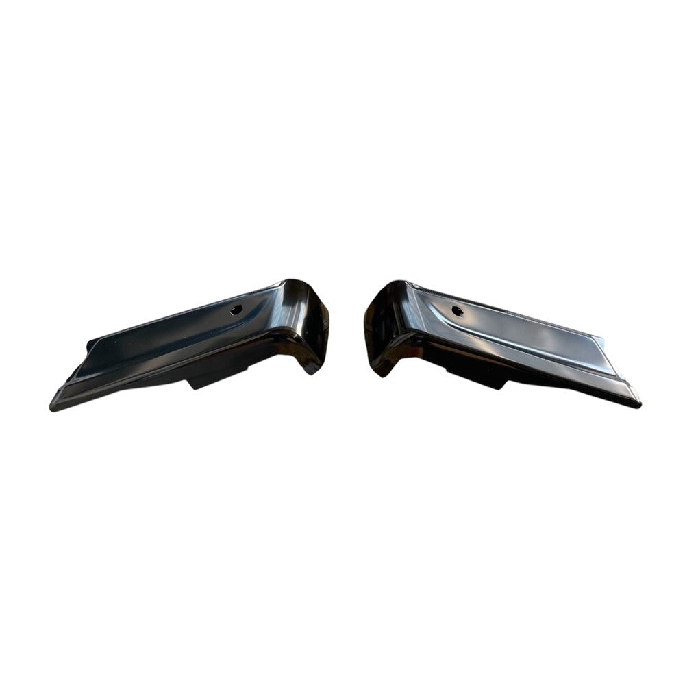 Rear 2-Pc Left And Right Bumper End Set [step Bumper Face Bar] Except Raptor And Tremor 2021-2024 Ford F-150, F-150 Lightning