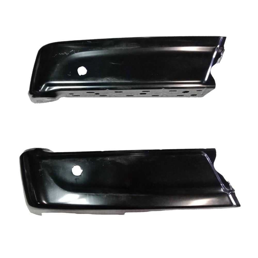 Rear 2-Pc Left And Right Bumper End Set [step Bumper Face Bar] Except Raptor And Tremor 2021-2024 Ford F-150, F-150 Lightning