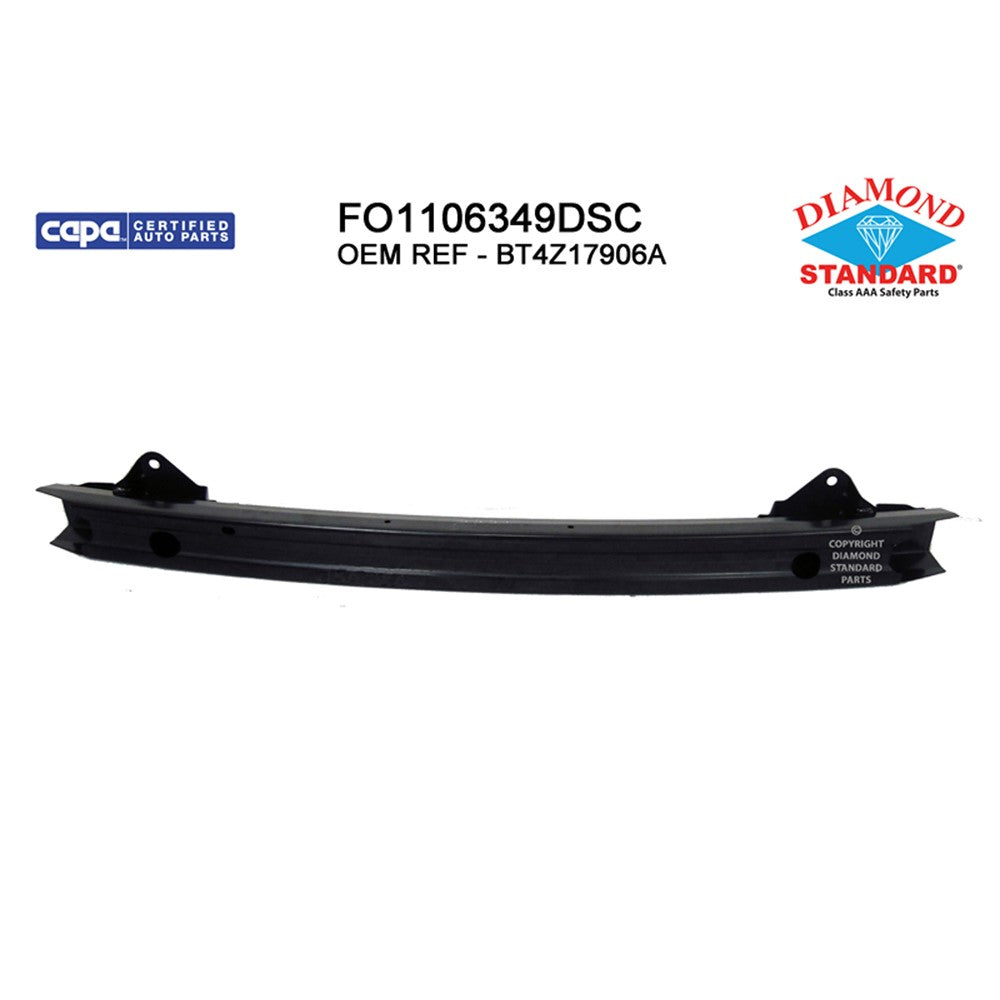 Rear Bumper Impact Bar 2007-2015 Ford Edge & Lincoln Mkx