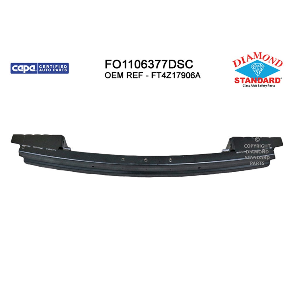 Rear Bumper Impact Bar 2015-2024 Ford Edge & Lincoln Mkx, Nautilus