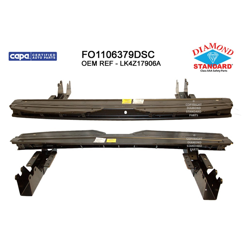 Rear Bumper Impact Bar 2015-2024 Ford Transit-150, Transit-250, Transit-350, Transit-350 Hd, E-Transit