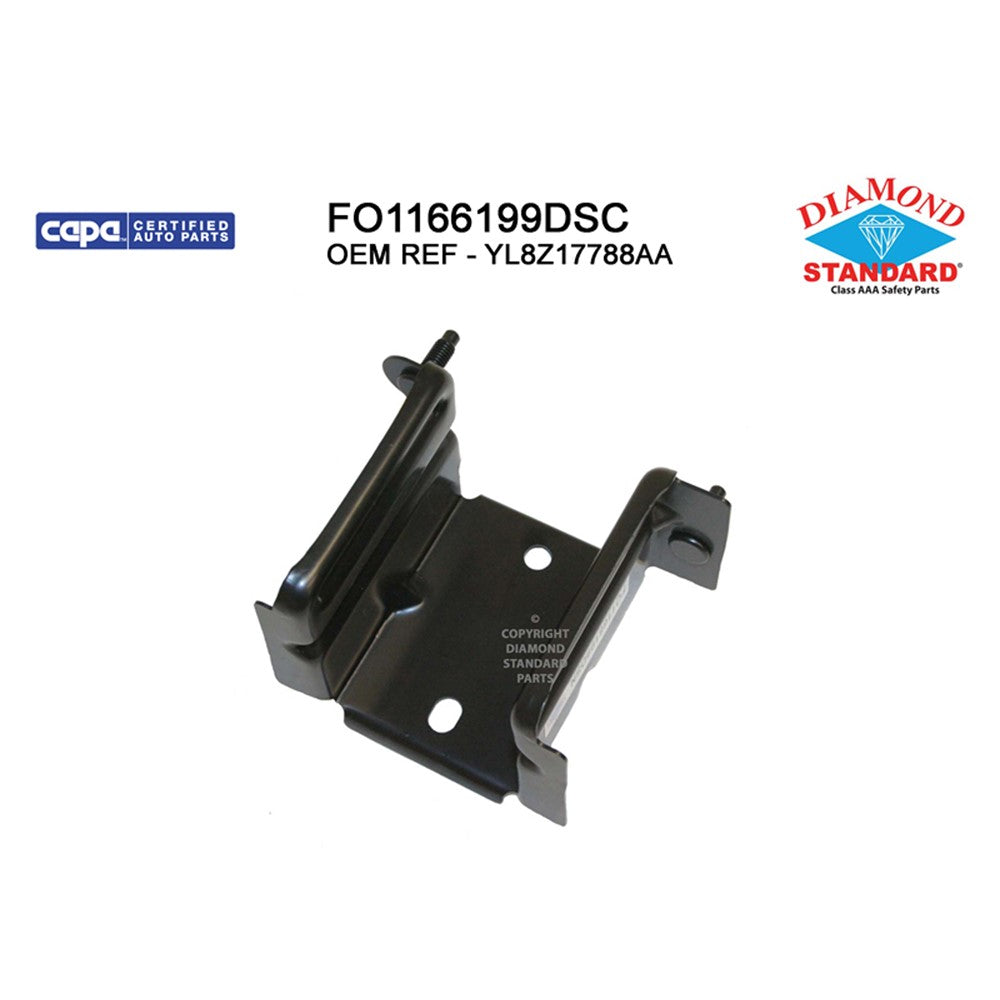 Rear Left Rear Driver Side Bumper Mounting Bracket 2001-2012 Ford Escape & Mercury Mariner