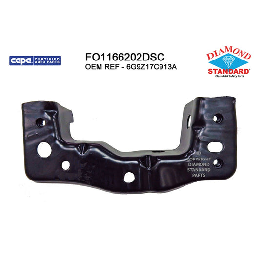 Rear Left Rear Driver Side Bumper Impact Bar Bracket 2013-2020 Ford Fusion, Police Responder Hybrid, Ssv_plug-In_hybrid & Lincoln Mkz