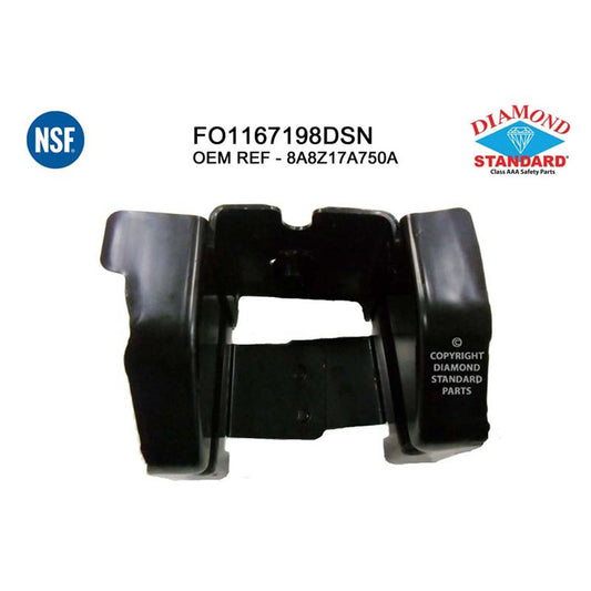 Rear Right Passenger Side Rear Bumper Mounting Bracket 2009-2019 Ford Flex, Explorer & Lincoln Mkt