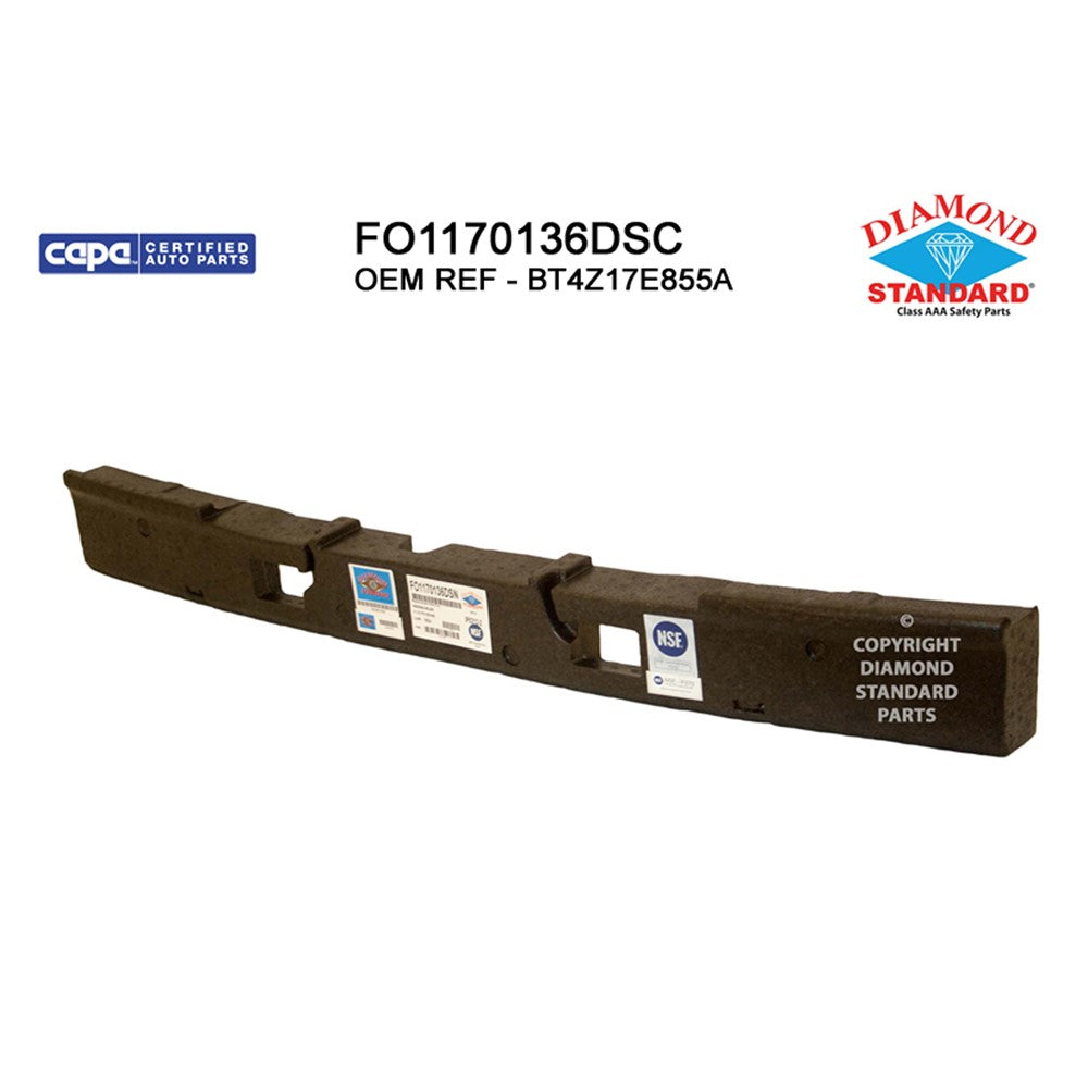 Rear Bumper Impact Absorber 2011-2014 Ford Edge
