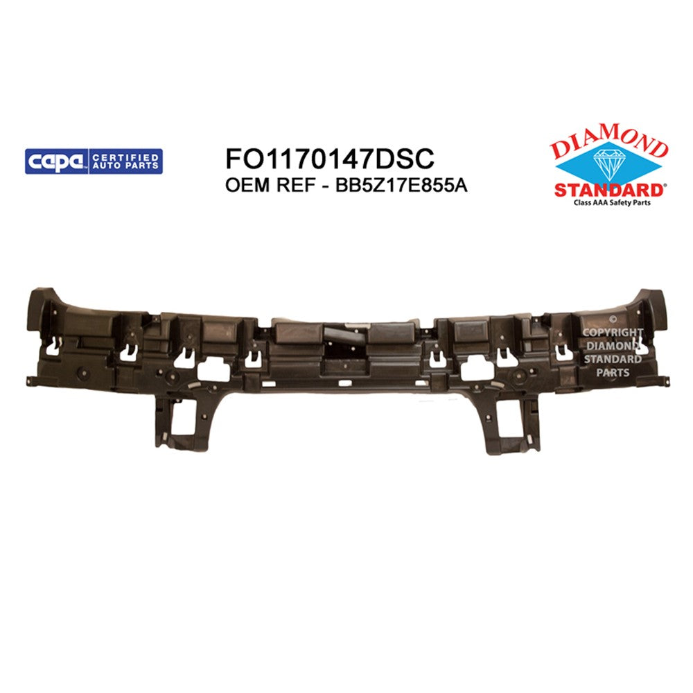 Rear Bumper Impact Absorber 2011-2015 Ford Explorer