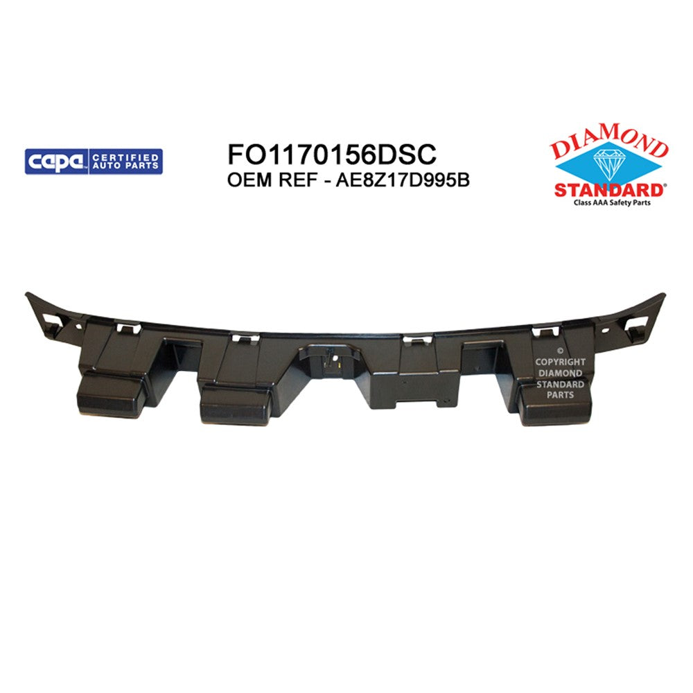 Rear Bumper Impact Absorber 2011-2019 Ford Fiesta