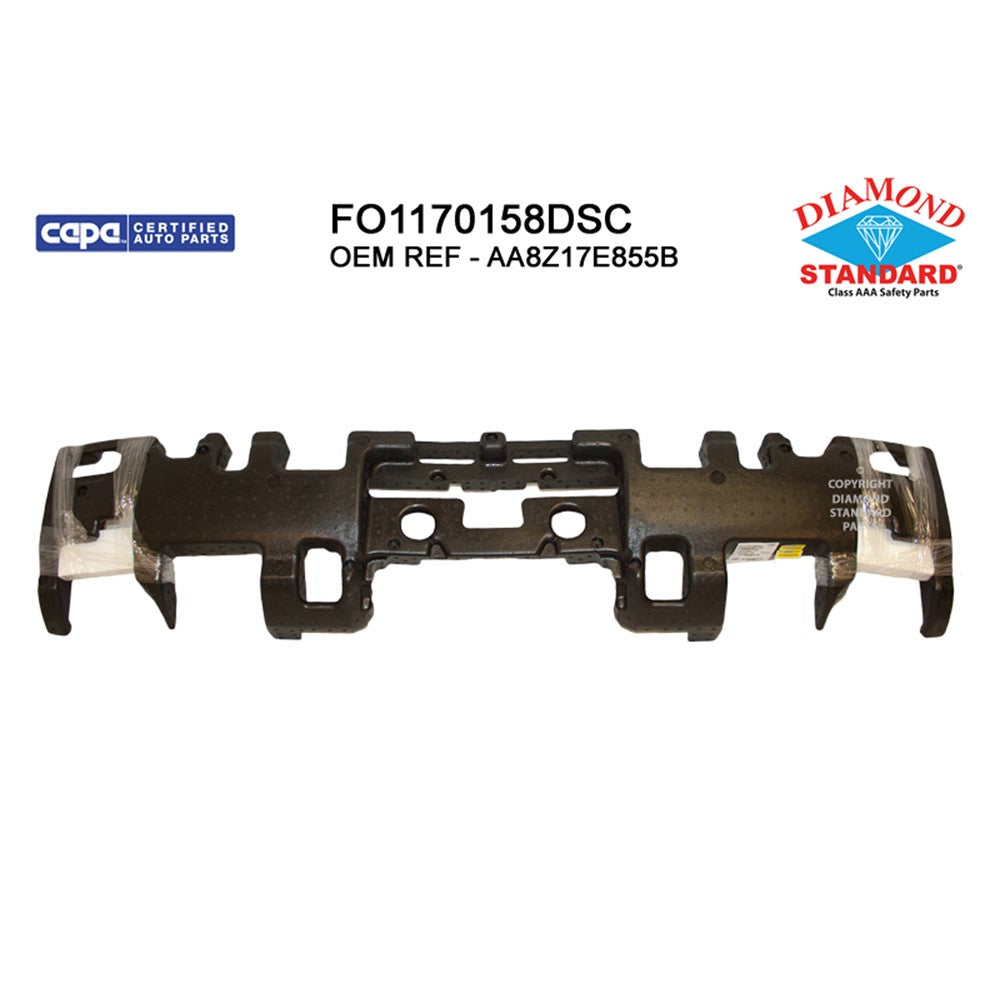 Rear Bumper Impact Absorber 2010-2019 Ford Flex