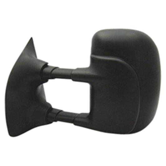 Left Driver Side Manual Door Mirror 1999-2007 Ford F-250 Super Duty, F-350 Super Duty, F-450 Super Duty