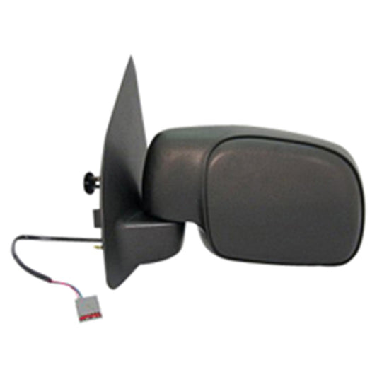 Left Driver Side Power Door Mirror 2001-2007 Ford F-250 Super Duty, F-350 Super Duty, F-450 Super Duty