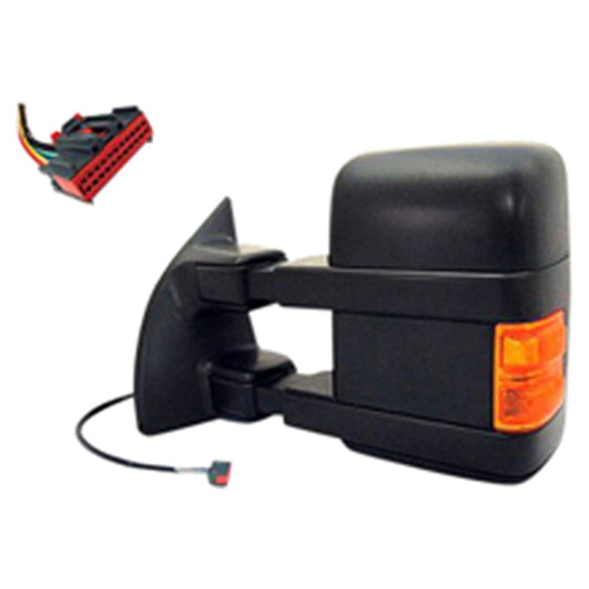 Factory Style Replacement Driver Side Power Door Mirror for Ford F-250 Super Duty