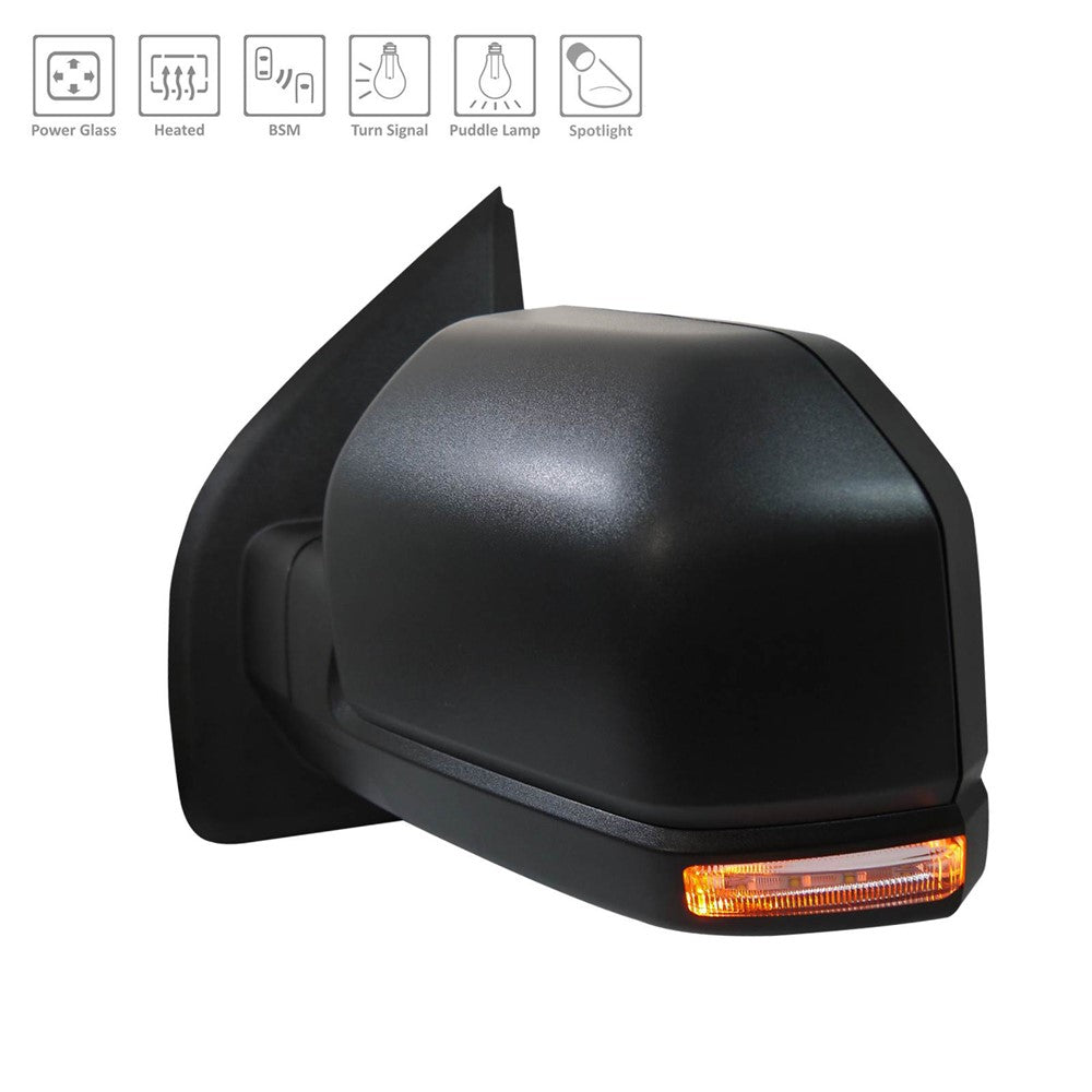 Left Driver Side Power Door Mirror 2018 Ford F-150