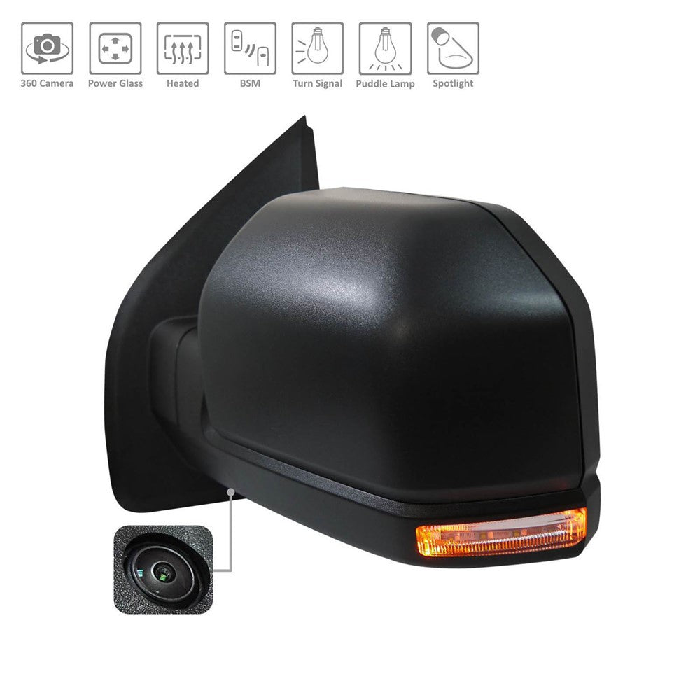 Left Driver Side Power Door Mirror 2018-2020 Ford F-150