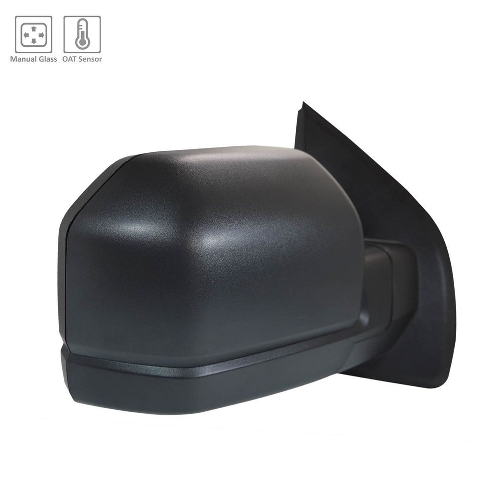 Right Passenger Side Manual Door Mirror 2018-2020 Ford F-150