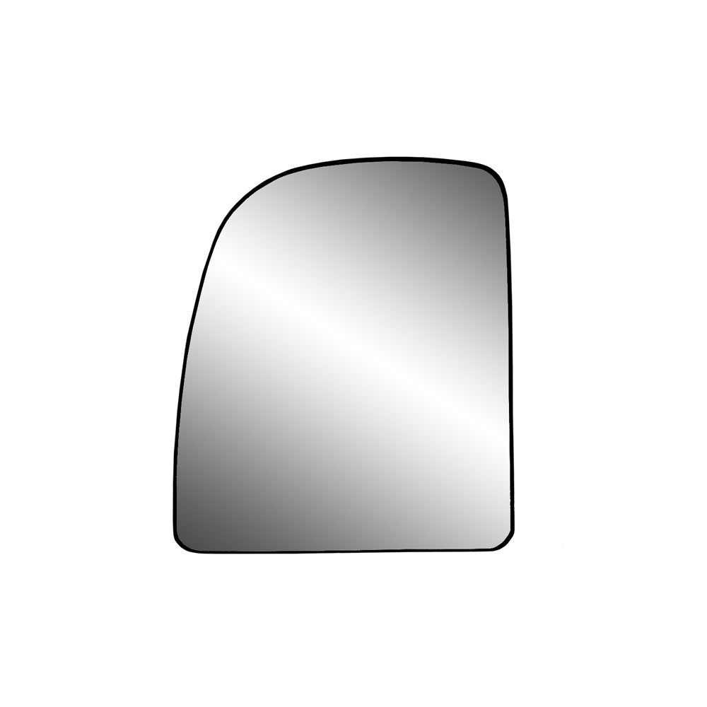 Left Driver Side Door Mirror Glass Assembly [encased In Backing] 1999-2025 Ford F-250 Super Duty, F-350 Super Duty, F-450 Super Duty, Excursion