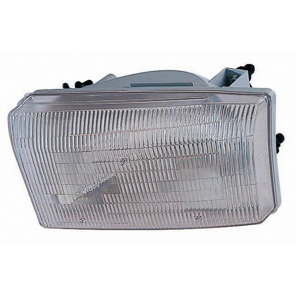 Front Left Driver Side Aero Headlight Assembly 1999-2002 Ford F-250 Super Duty, F-350 Super Duty, Excursion