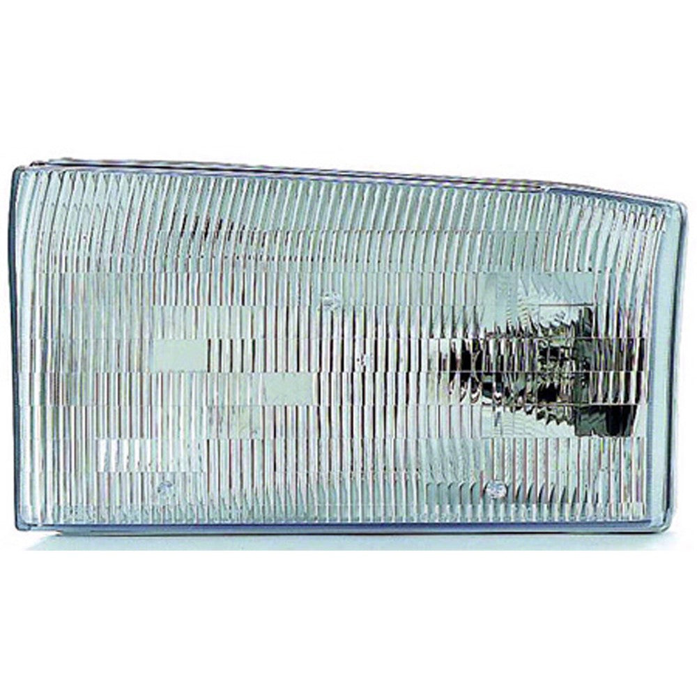 Front Left Driver Side Aero Headlight Assembly 1999-2002 Ford F-250 Super Duty, F-350 Super Duty, Excursion