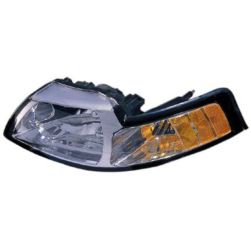 Front Left Driver Side Headlight Lens And Housing 1999-2000 Ford Mustang