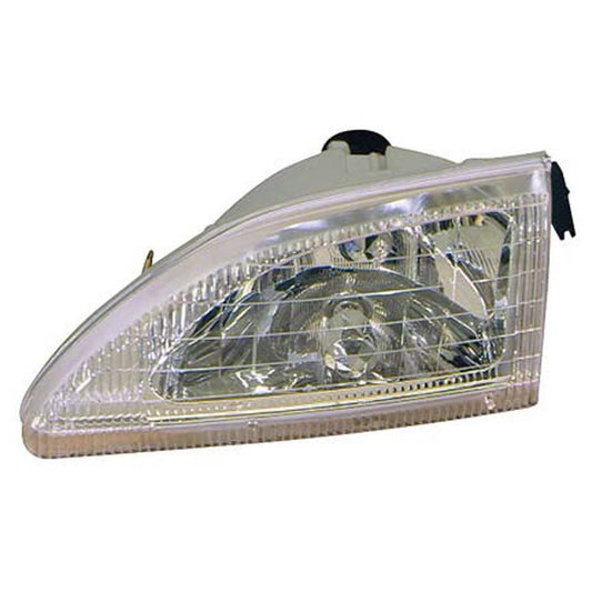 Front Left Driver Side Headlight Assembly 1994-1998 Ford Mustang